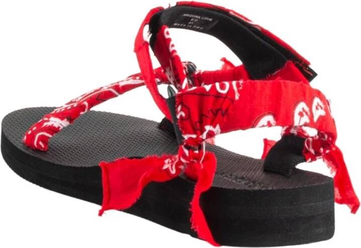 Arizona Love Tkred lage sandalen Rood Dames