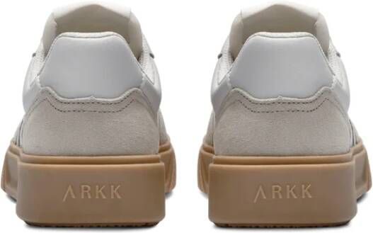 Arkk Copenhagen Witte Gum Sneaker Retro Stijl