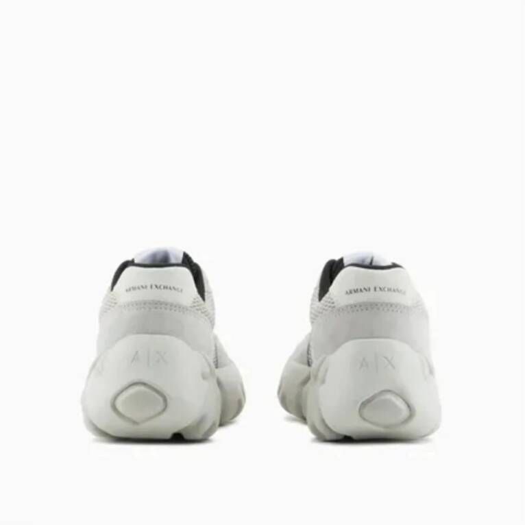 Armani Exchange 3D Logo Sneakers Grijs Gray Heren