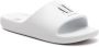 Armani Exchange Band Hiel Polyurethaan Slippers Lente Zomer Collectie White Dames - Thumbnail 8