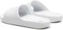 Armani Exchange Band Hiel Polyurethaan Slippers Lente Zomer Collectie White Dames - Thumbnail 9