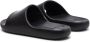 Armani Exchange Zwarte en witte polyethyleen sandalen Black Dames - Thumbnail 9