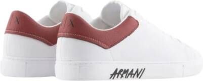 Armani Exchange Basis Sneakers Wit Heren