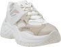 Armani Exchange Beige Rubberen Zool Damessneakers Beige Dames - Thumbnail 10