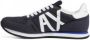 Armani Exchange Zwarte en witte hardloopschoenen Xux017 Xcc68 K489 Black Heren - Thumbnail 11
