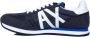 Armani Exchange Blauwe Marineblauwe Hardloopschoenen Xux017 Xcc68 K487 Blue Heren - Thumbnail 6