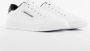 Armani Exchange Casual witte sneakers met fleece voering - Thumbnail 3
