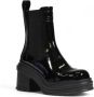 Armani Exchange Stijlvolle Dameslaarzen Collectie Herfst Winter Black Dames - Thumbnail 9