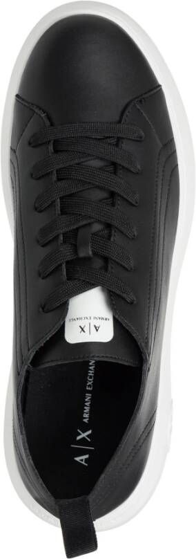 Armani Exchange Effen Veterschoenen Black Dames