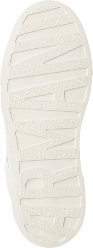 Armani Exchange Effen Vetersneakers