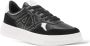 Armani Exchange Zwarte Sneakers met Suede Inzetstukken Black Heren - Thumbnail 6