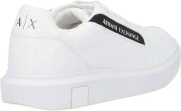Armani Exchange Elegante Sneakers Wit Heren