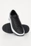 Armani Exchange Essentiële en klassieke zwarte sneakers Zwart Heren - Thumbnail 4