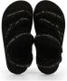 Armani Exchange Flat Sandals Black Heren - Thumbnail 5