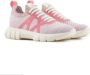 Armani Exchange Fuchsia Sneakers Comfortabel Stretch Multicolor Dames - Thumbnail 6