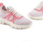 Armani Exchange Fuchsia Sneakers Comfortabel Stretch Multicolor Dames - Thumbnail 8
