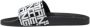 Armani Exchange Gedessineerde rubberen slippers voor lente zomer Black Heren - Thumbnail 5
