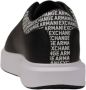 Armani Exchange Leren Sneaker Heren Herfst Winter Collectie Black Heren - Thumbnail 16