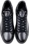 Armani Exchange Leren sneakers met label in reliëf model 'ACTION' - Thumbnail 5