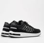 Armani Exchange Zwarte casual lage profiel sneakers Zwart Heren - Thumbnail 14