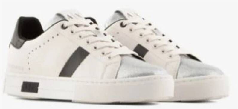 Armani Exchange Laced Shoes Wit Dames