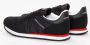 Armani Exchange Zwarte en witte hardloopschoenen Xux017 Xcc68 K489 Black Heren - Thumbnail 7