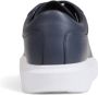 Armani Exchange Blauwe Leren Sportieve Sneakers met Rubberen Zool Blue Heren - Thumbnail 8