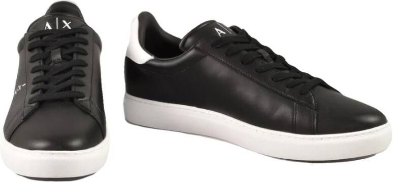 Armani Exchange Leren Rubberen Zoolschoenen