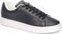 Armani Exchange Leren Sneakers met Logo Detail Blue Heren - Thumbnail 2