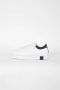 Armani Exchange Leren Sneakers met Rubberen Zool White Heren - Thumbnail 2