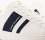 Armani Exchange Blauwe Veterschoenen met Rubberen Zool White Heren - Thumbnail 4
