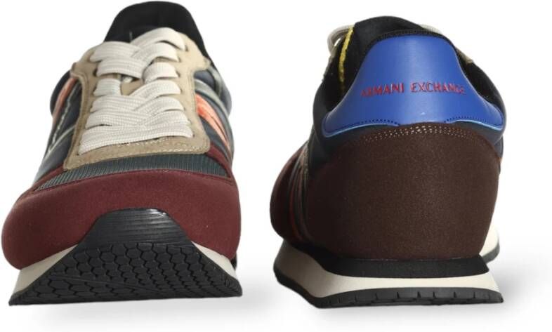 Armani Exchange Multikleur Sneakers voor Heren Meerkleurig Heren