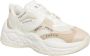 Armani Exchange Beige Rubberen Zool Damessneakers Beige Dames - Thumbnail 6