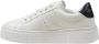 Armani Exchange Polyester Dames Sneakers Collectie White Dames - Thumbnail 5