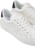 Armani Exchange Polyester Dames Sneakers Collectie White Dames - Thumbnail 9