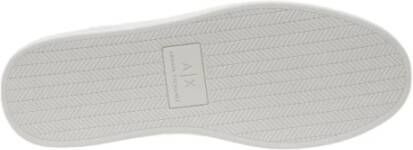 Armani Exchange Polyester Herensneakers Collectie White Heren