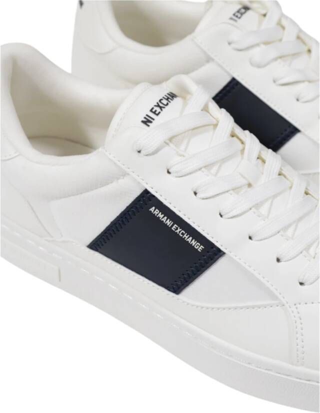 Armani Exchange Polyester Herensneakers Collectie White Heren