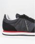Armani Exchange Zwarte en witte hardloopschoenen Xux017 Xcc68 K489 Black Heren - Thumbnail 11