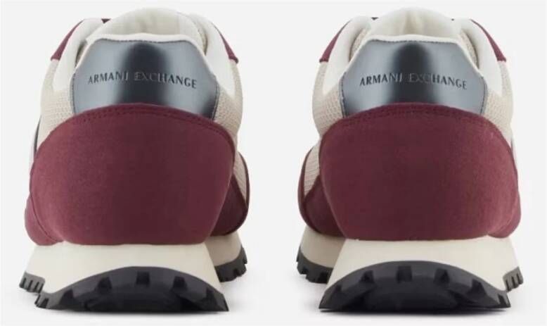 Armani Exchange Rode Dames Logo Sports Sneakers