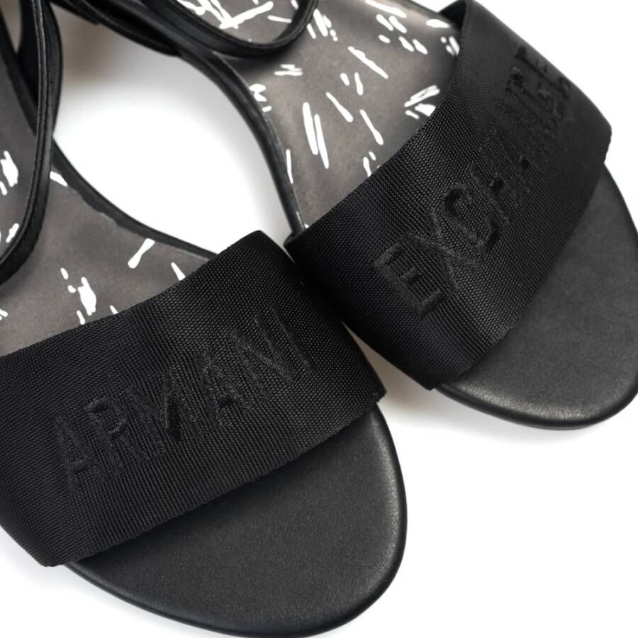 Armani Exchange Sandalen Zwart Dames