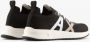 Emporio Armani Schoenen Zwart Polyester sneakers zwart - Thumbnail 5