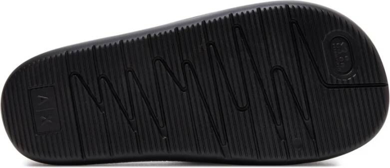 Armani Exchange Slippers Black Dames