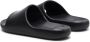 Armani Exchange Zwarte en witte polyethyleen sandalen Black Dames - Thumbnail 6