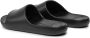 Armani Exchange Zwarte Rubberen Zool Instap Pantoffels Black Heren - Thumbnail 6