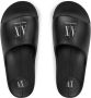 Armani Exchange Zwarte Rubberen Zool Instap Pantoffels Black Heren - Thumbnail 8