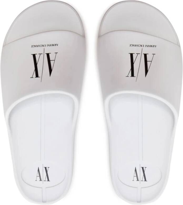 Armani Exchange Slippers White Dames