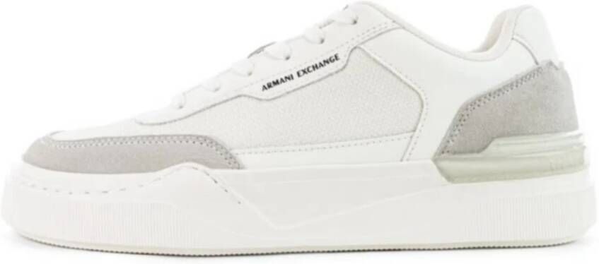 Armani Exchange Heren Sneakers Wit XM001968-AF19439 U0011 - Foto 3