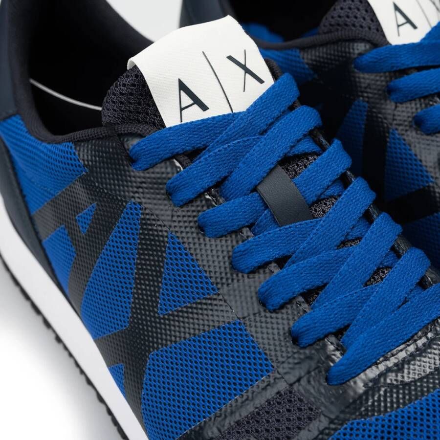 Armani Exchange Sneakers Blauw Heren