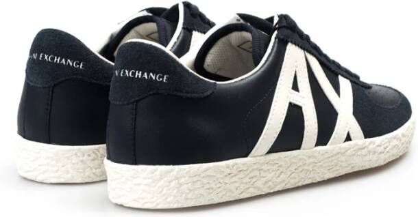 Armani Exchange Sneakers Blauw Heren