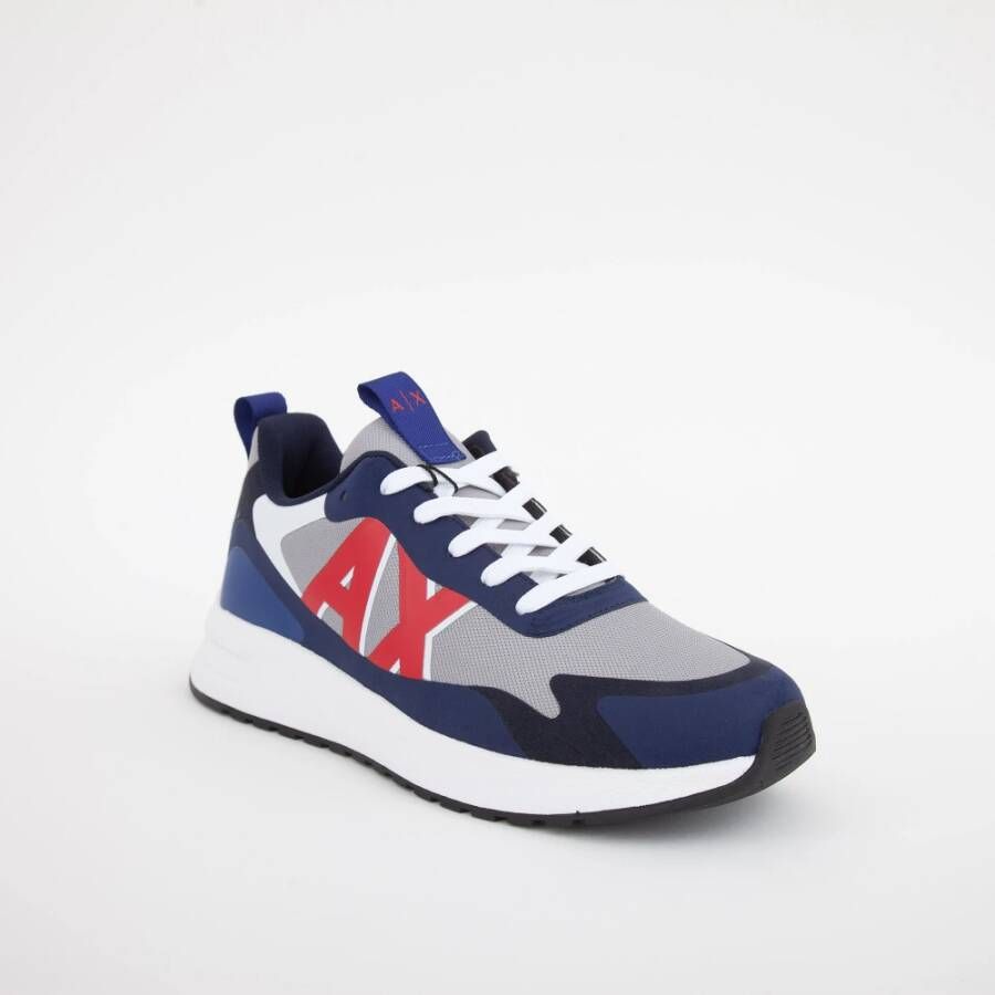 Armani Exchange Sneakers Blauw Heren